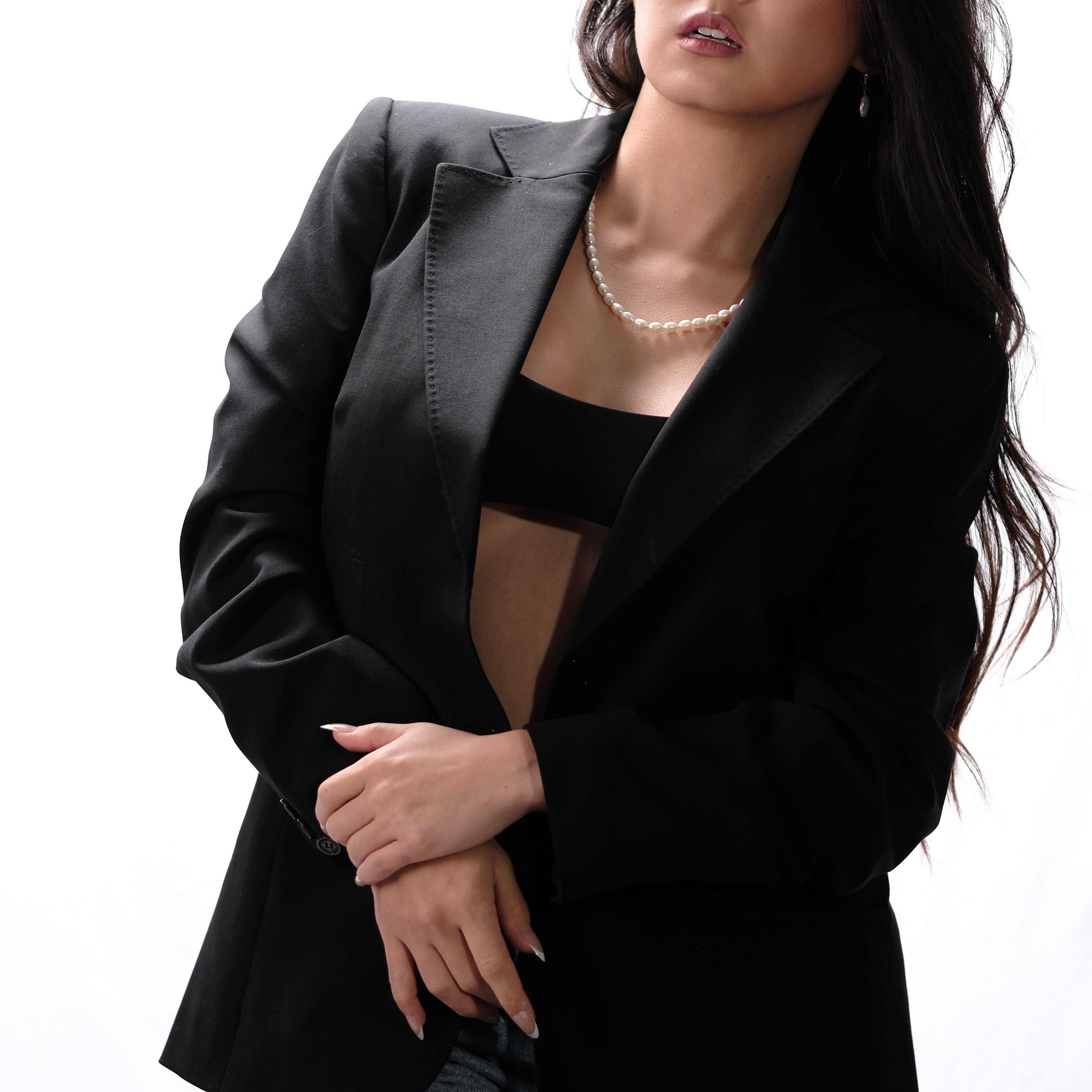 The Minimalist Baroque Rice Pearl Layering Choker Necklace