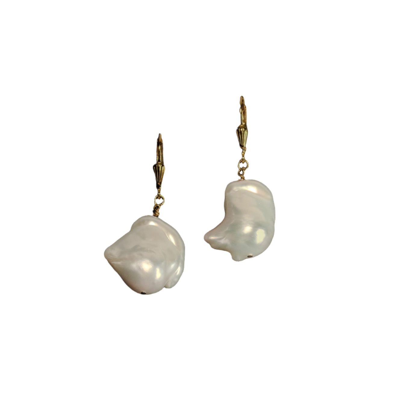 The Era Baroque Flameball Pearl Earrings