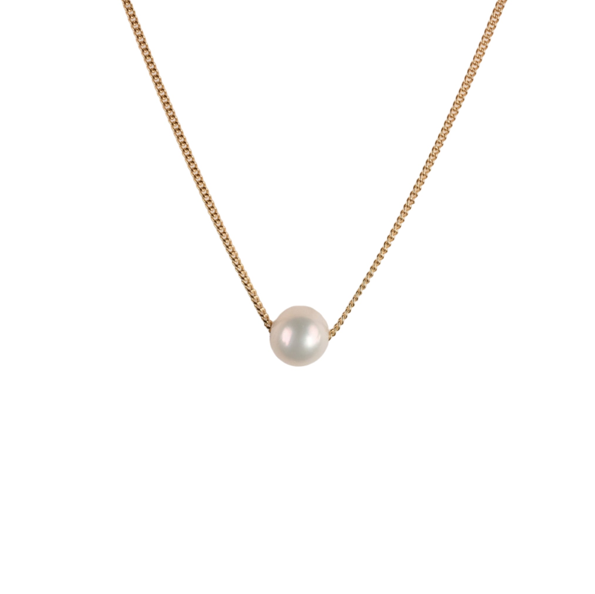 Aire Floating Pearl Necklace