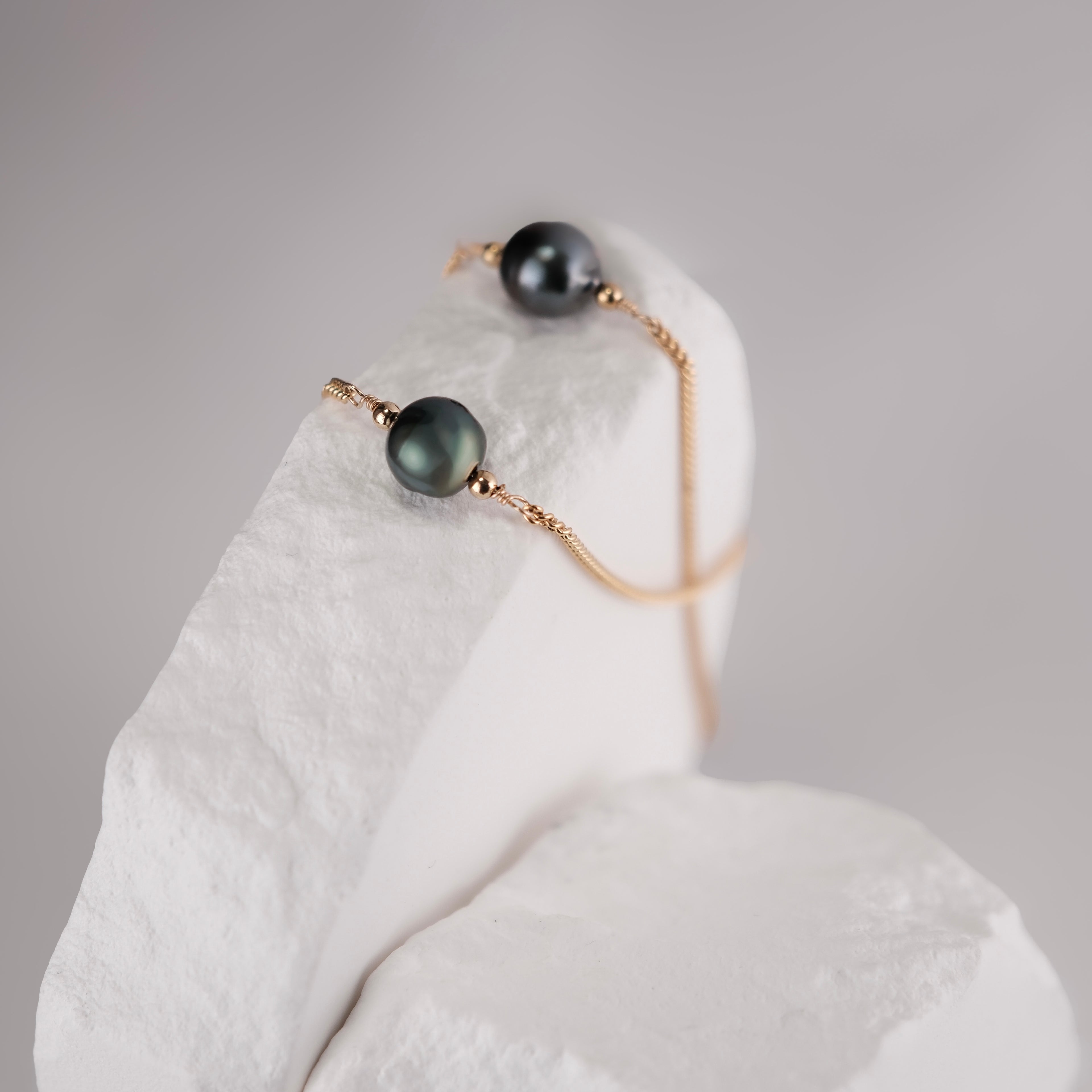 Floating Tahitian Pearl Bracelet