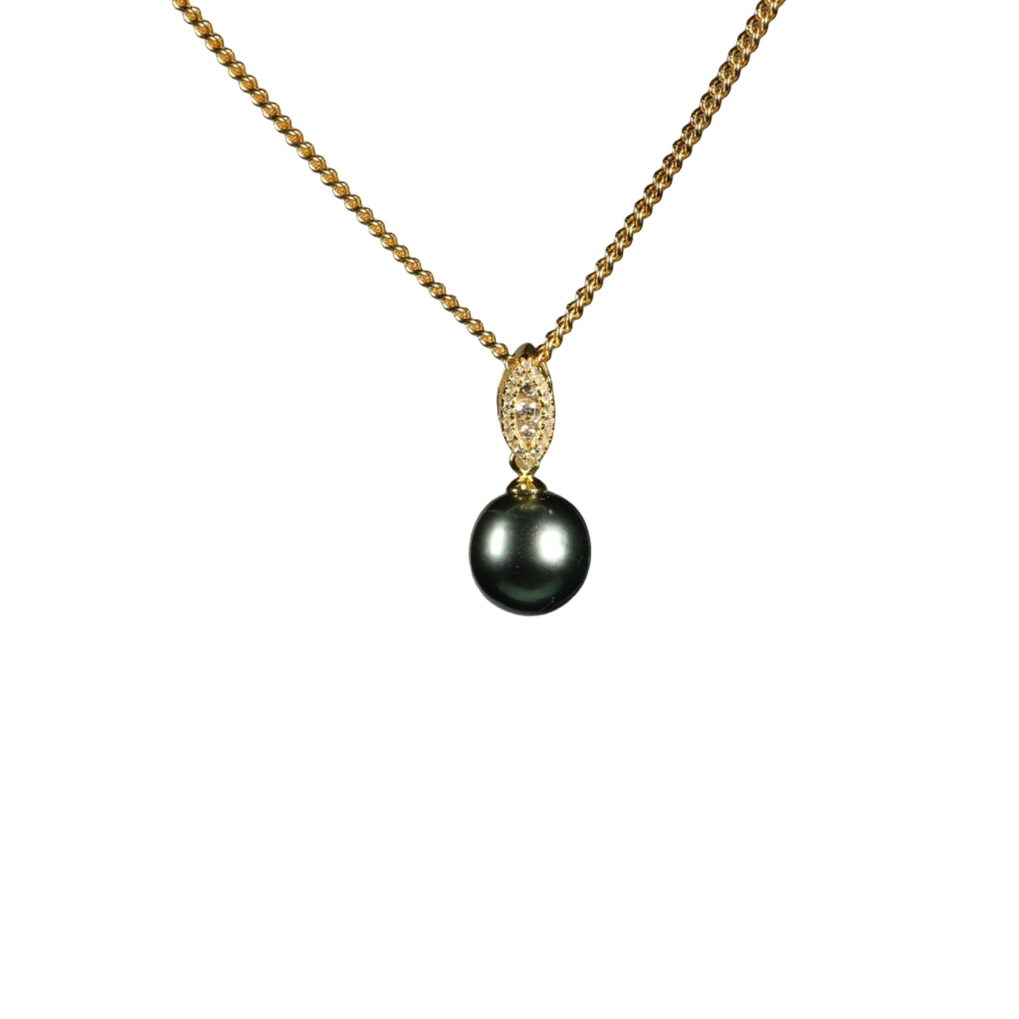 Healani Dark Tahitian Pearl Necklace