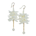 Pua Pikake Drop Down Earrings