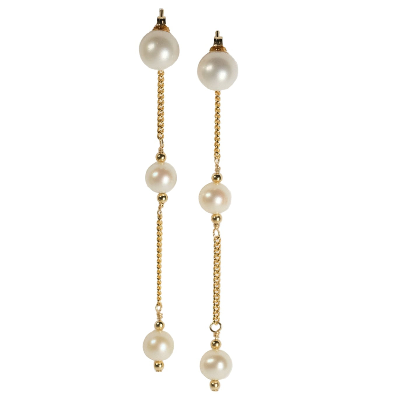 Céline Pearl Drop Earrings