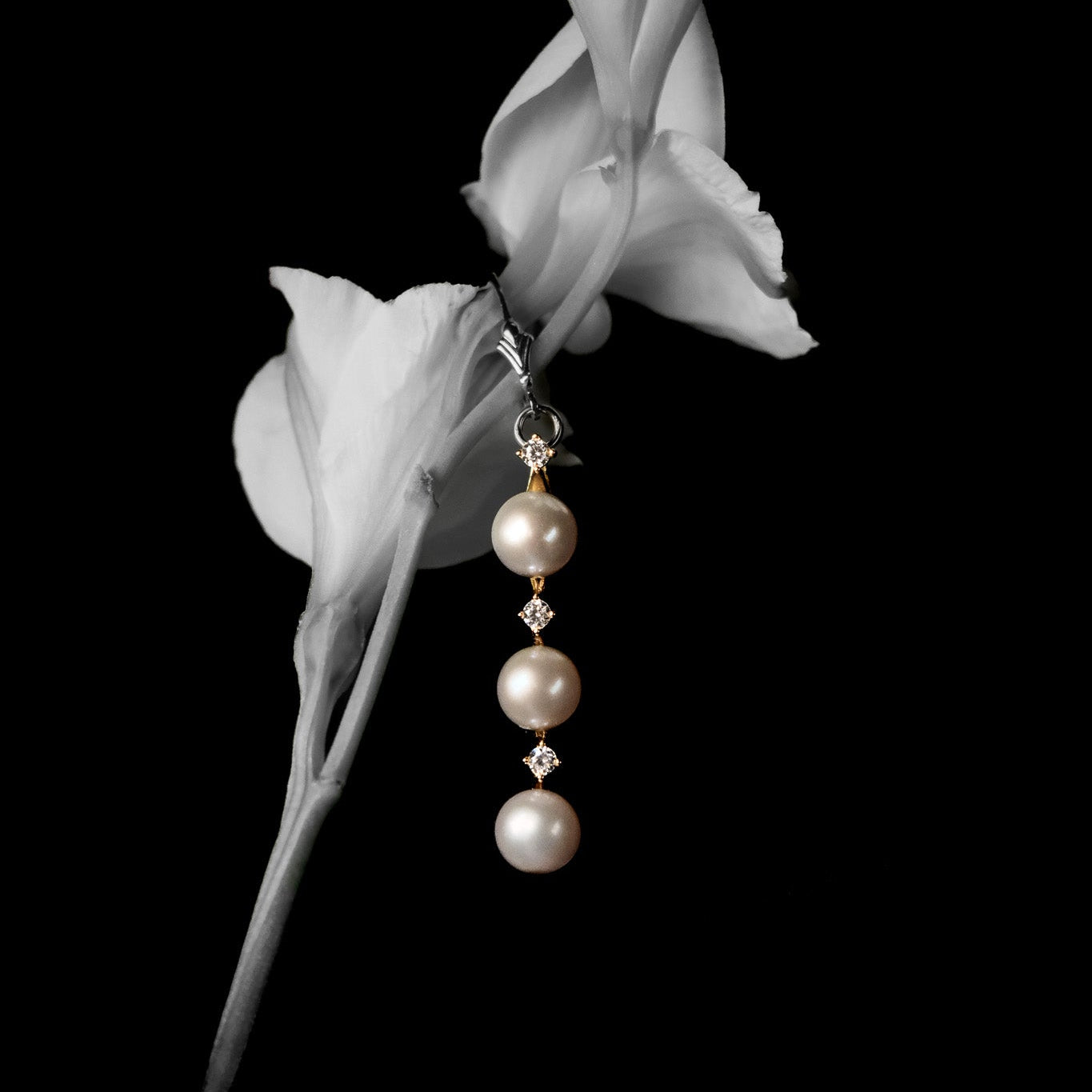 Mailani Luminous Triple Freshwater Pearl Necklace