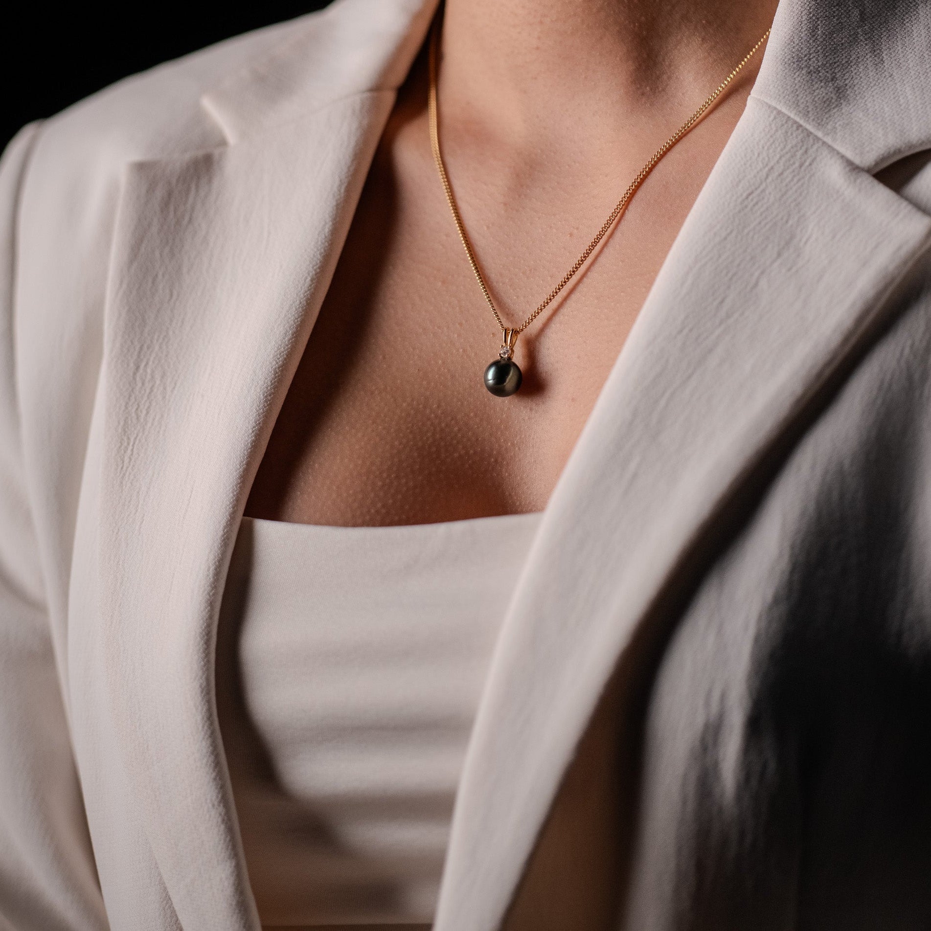 Ka'iulani Tahitian Pearl Necklace